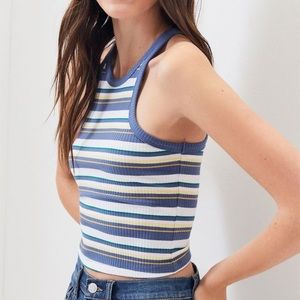 Pacsun Multi Color Striped Tank Top